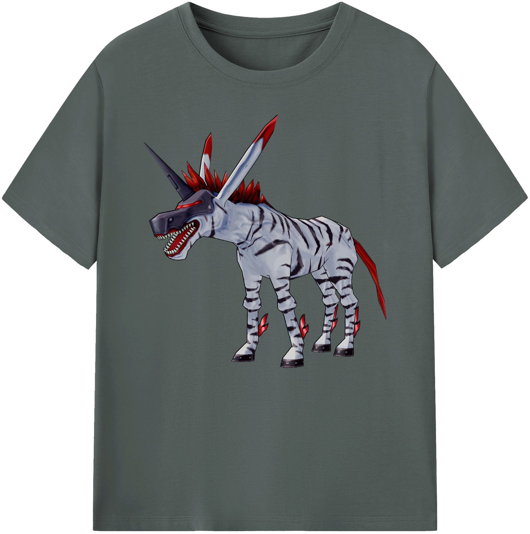 （画像用） Digimon デジタルモンスター/デジモン 綿100％ メンズ半袖Tシャツ｜肌触りやわらか＆通気性
